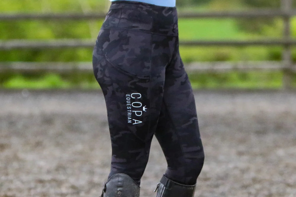 Riding Leggings in Camo