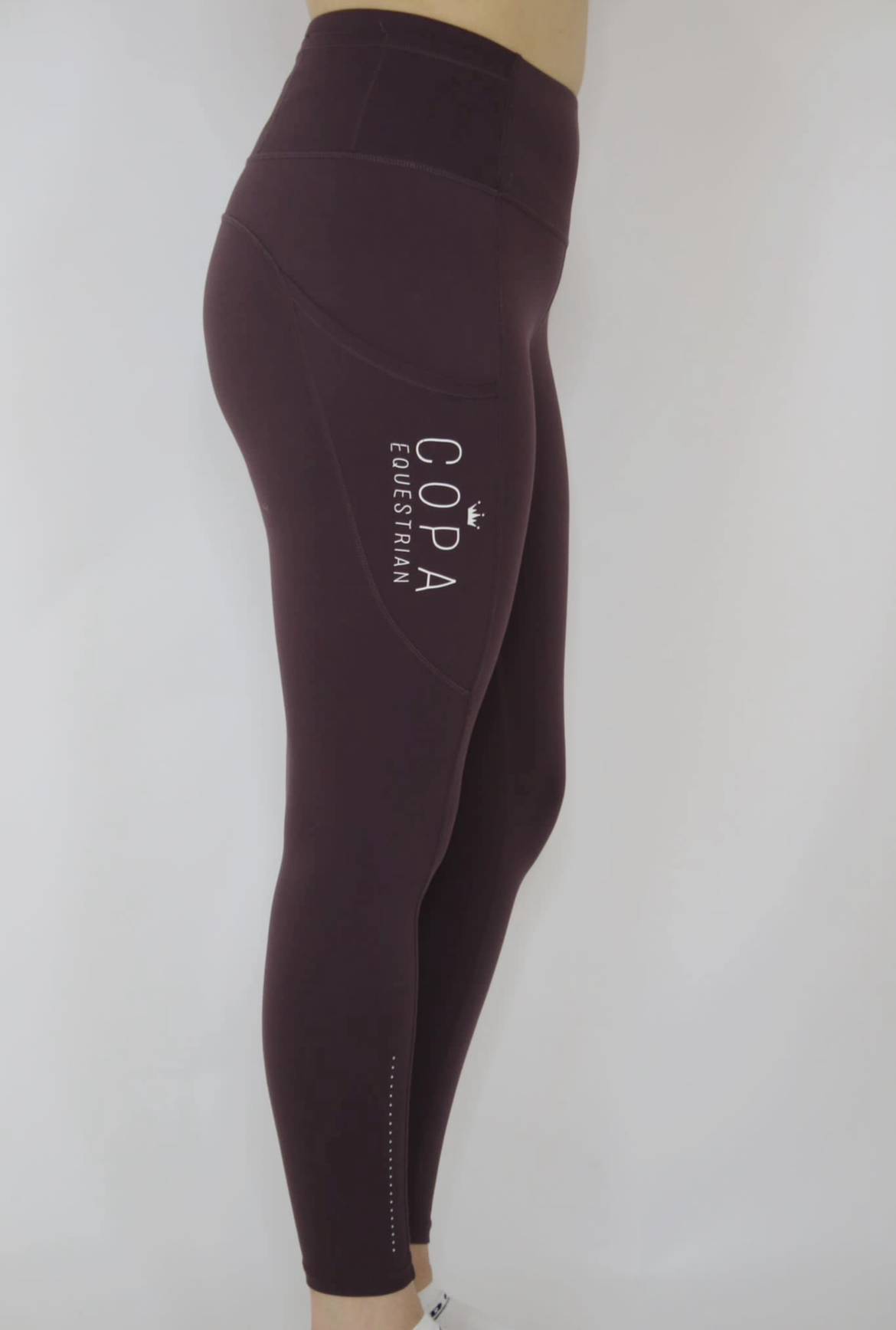 Riding Leggings in Grape